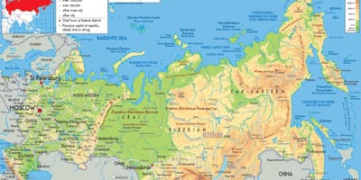 Расія Масква карта