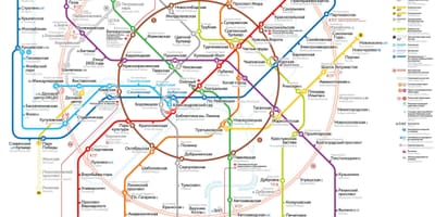 Масква транспартная карта
