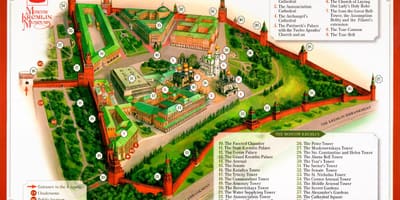 Крэмль карце Масквы