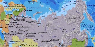 Карта Масквы Расія